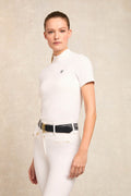 Burghley Short Sleeve Base Layer White