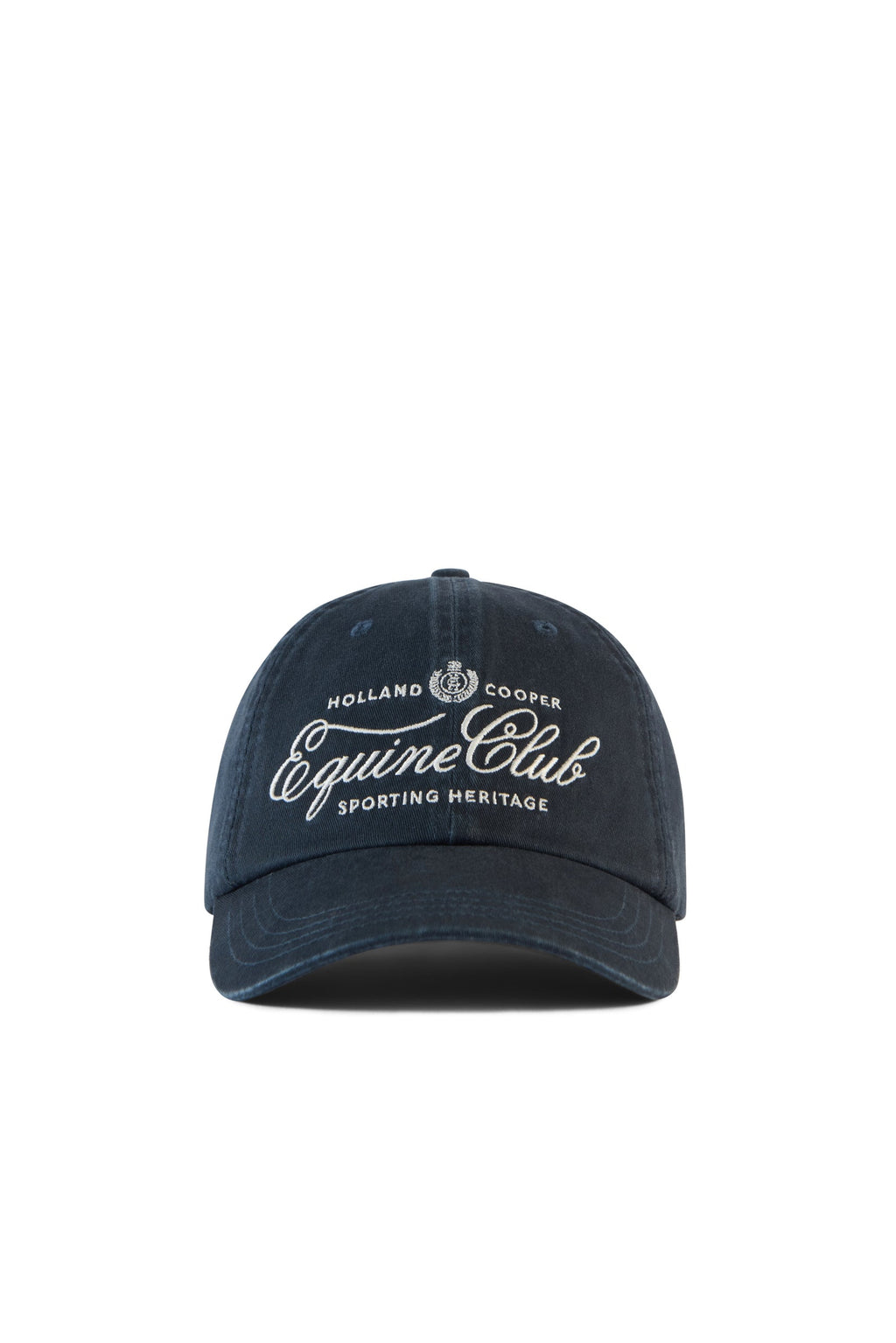 Equine Club Cap Ink Navy Ecru