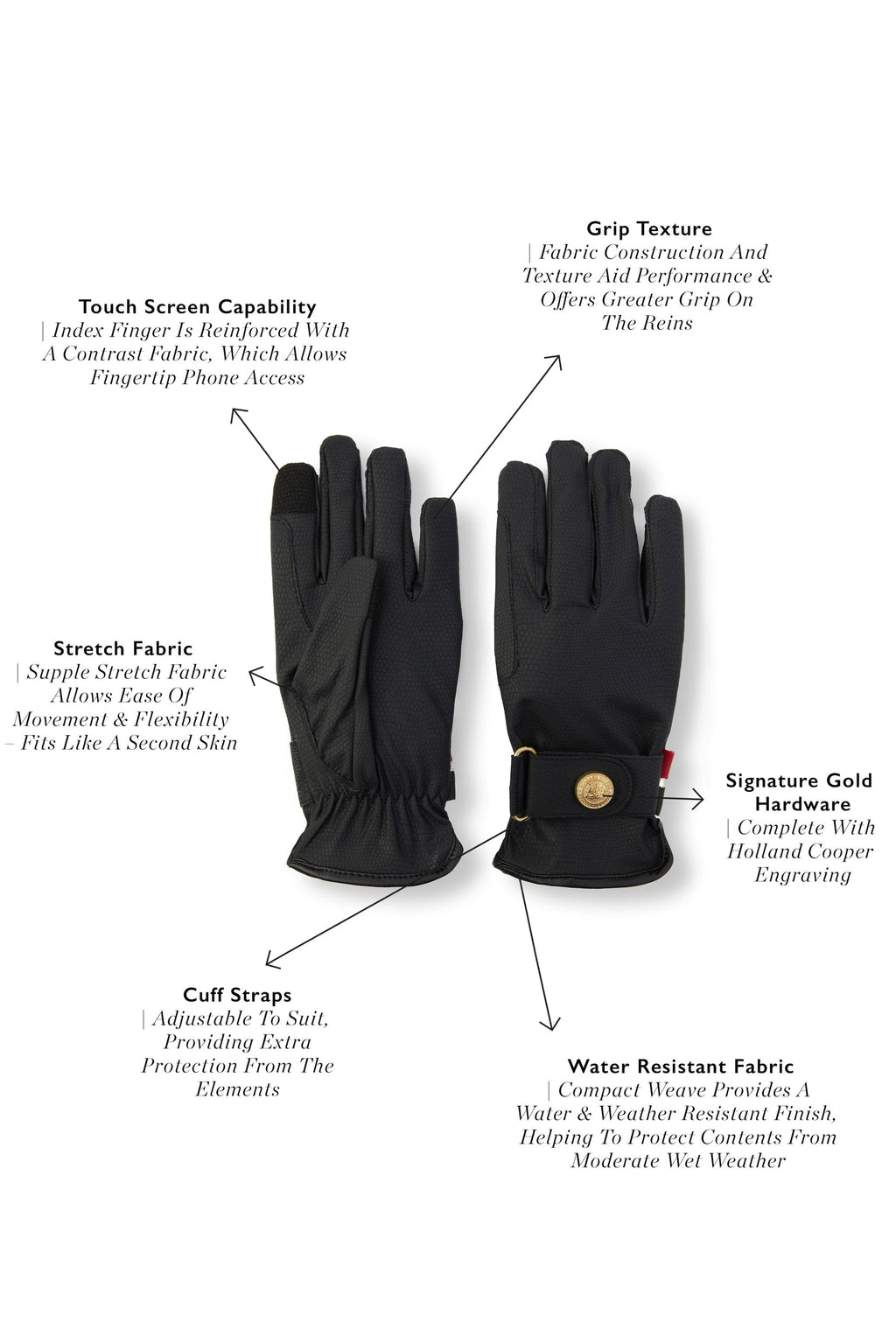 Riding Glove Black