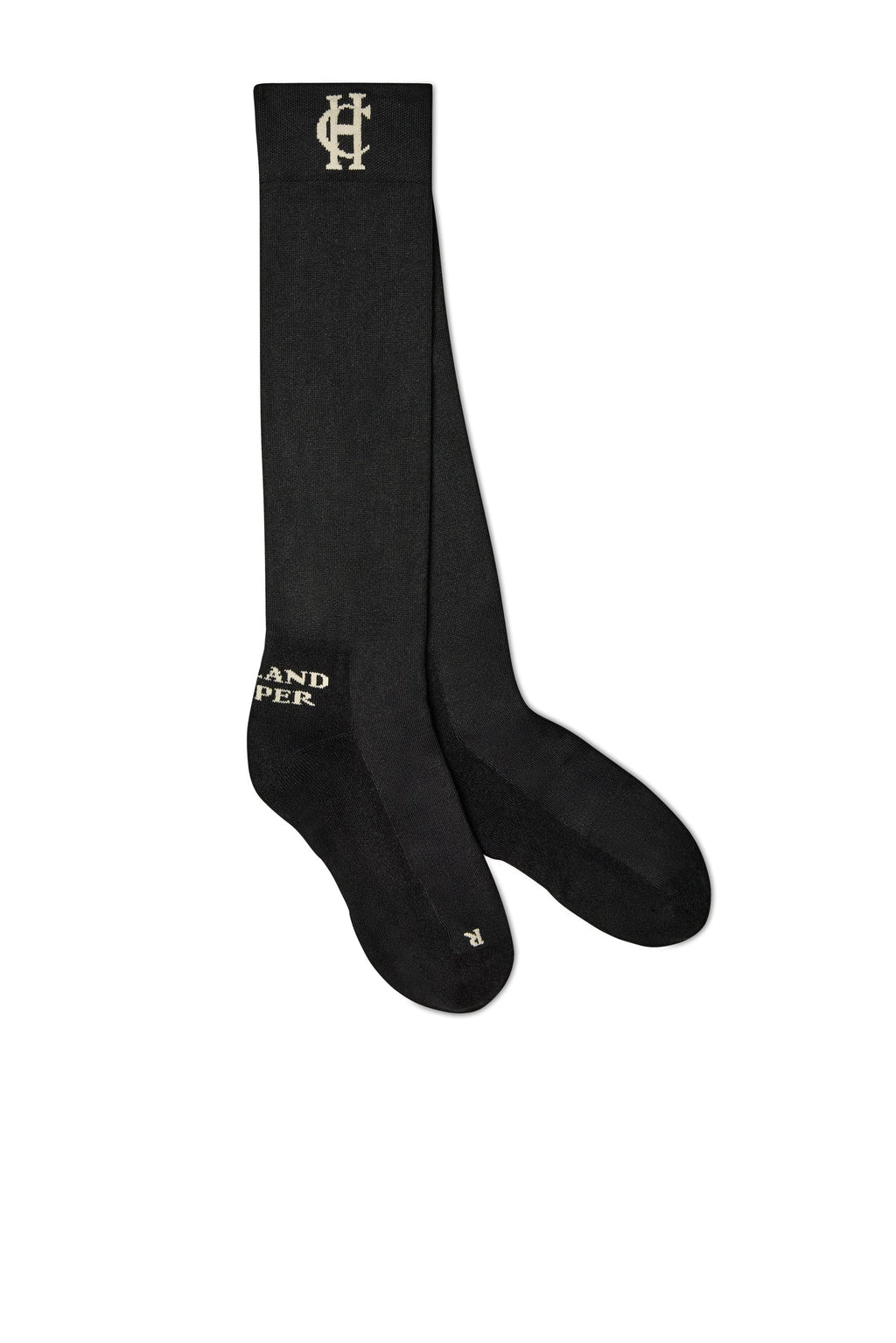 Riding Sock Black Ecru