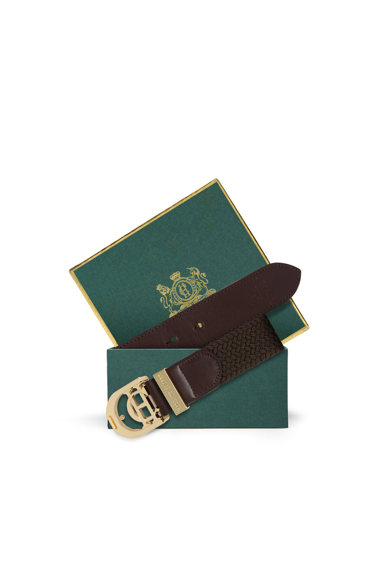 Stirrup Heritage Belt Chocolate
